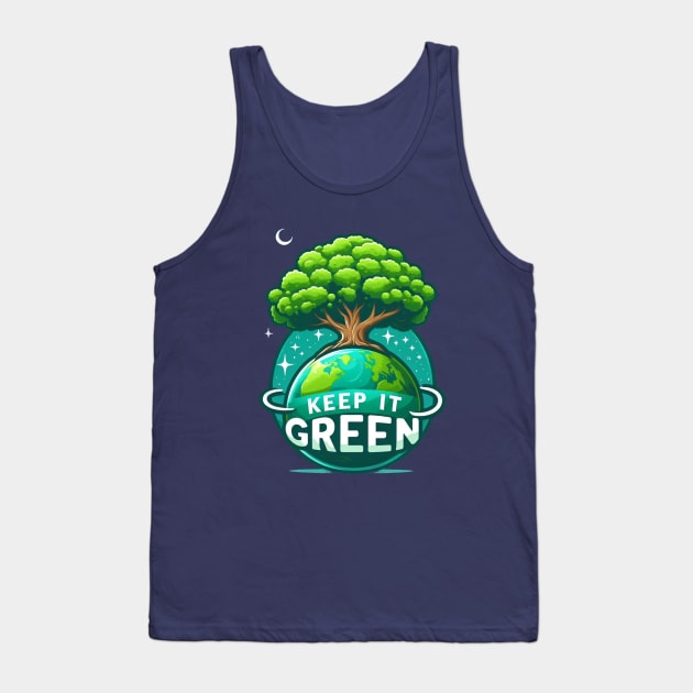 Earth Day 2024 Tank Top by BukovskyART